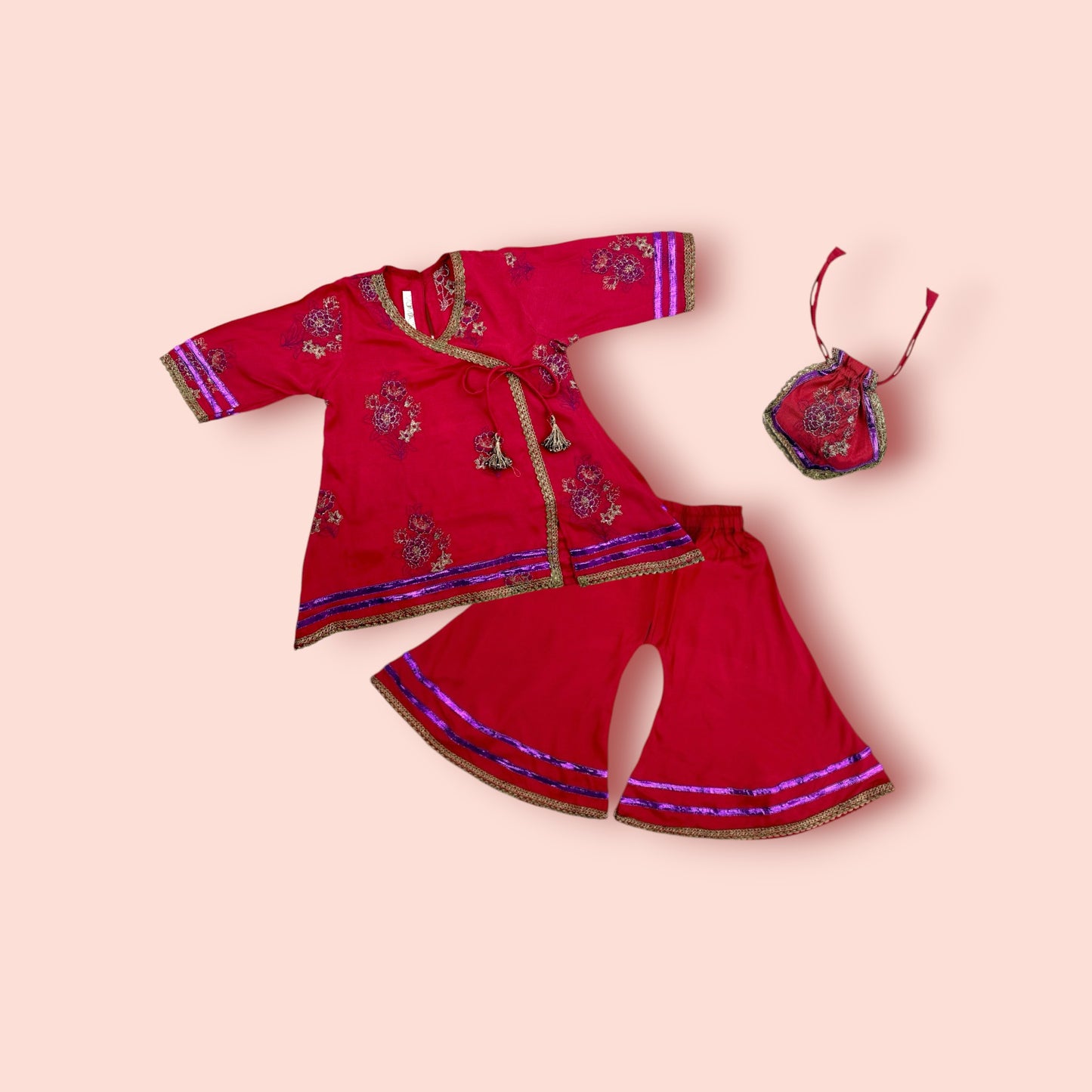 Toddler's Festive Fashion "SHARARA" 3 Pc Set