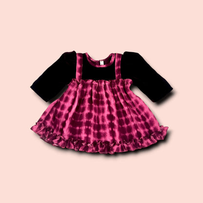 Linen Gentle Glamour With Red Wine Velvet Vibes