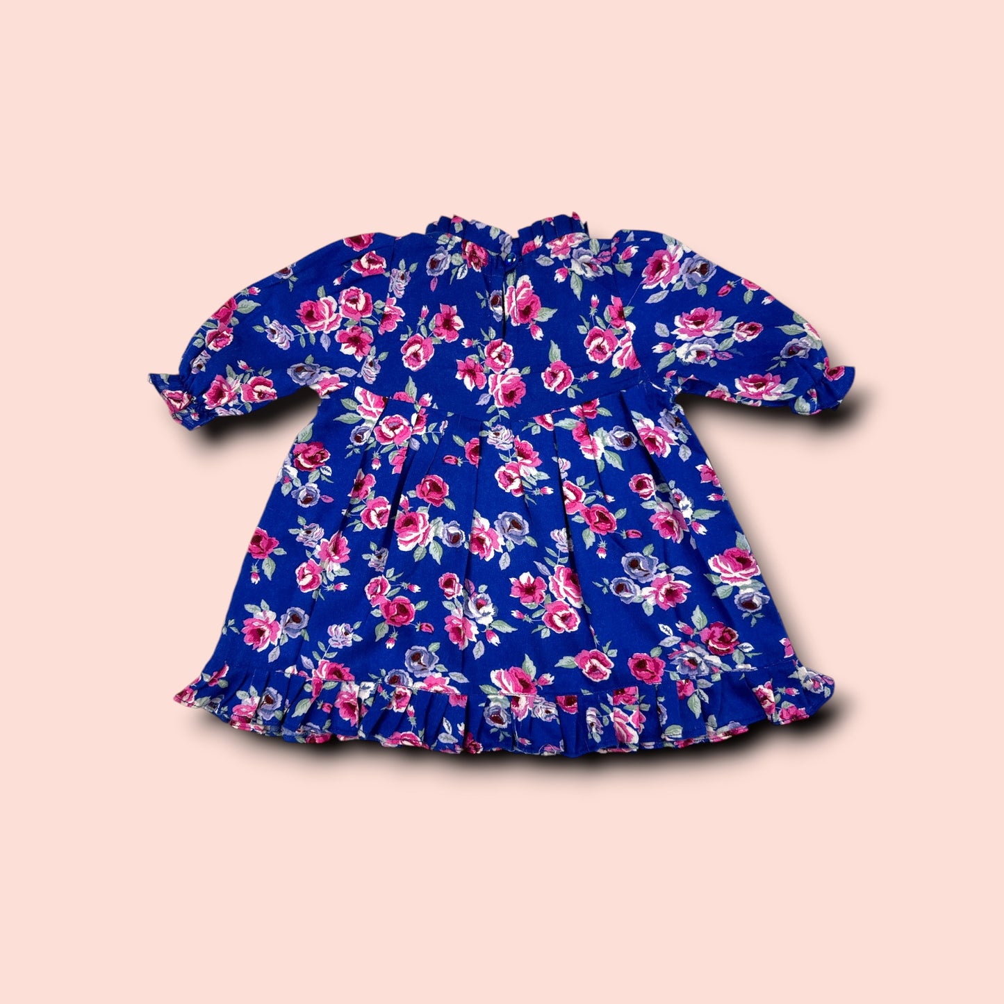 full view of Linen Little Wonders Elegant Frock