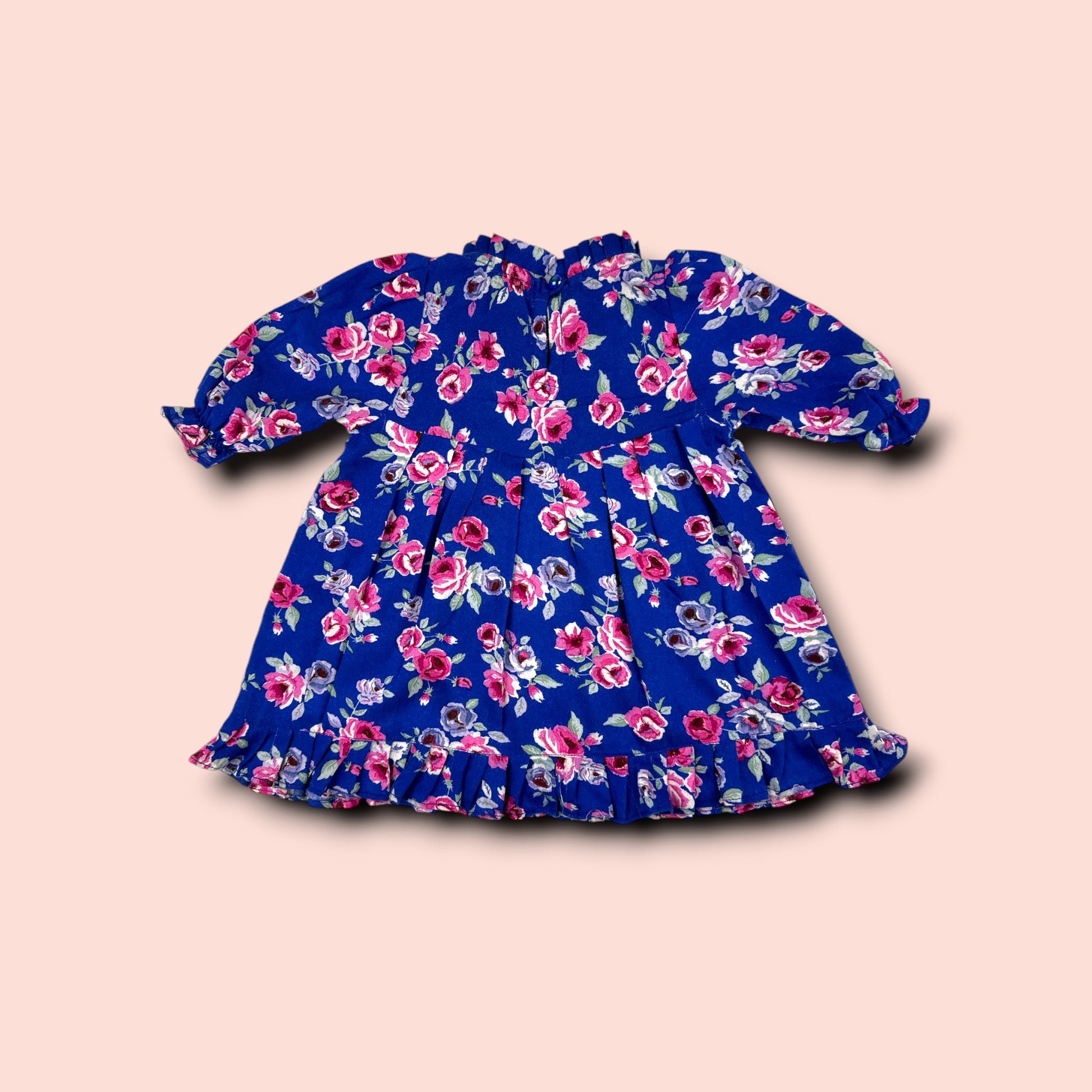 full view of Linen Little Wonders Elegant Frock