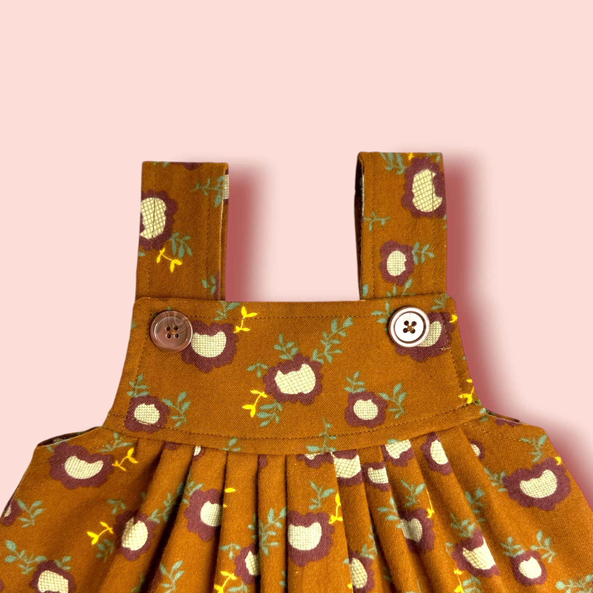 neck view of Woolen Winter Wonder Frock