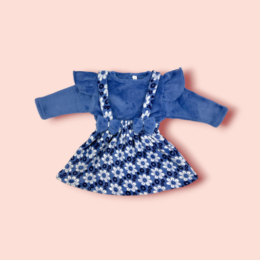 Embroidered Sleeveless Shirt-frock