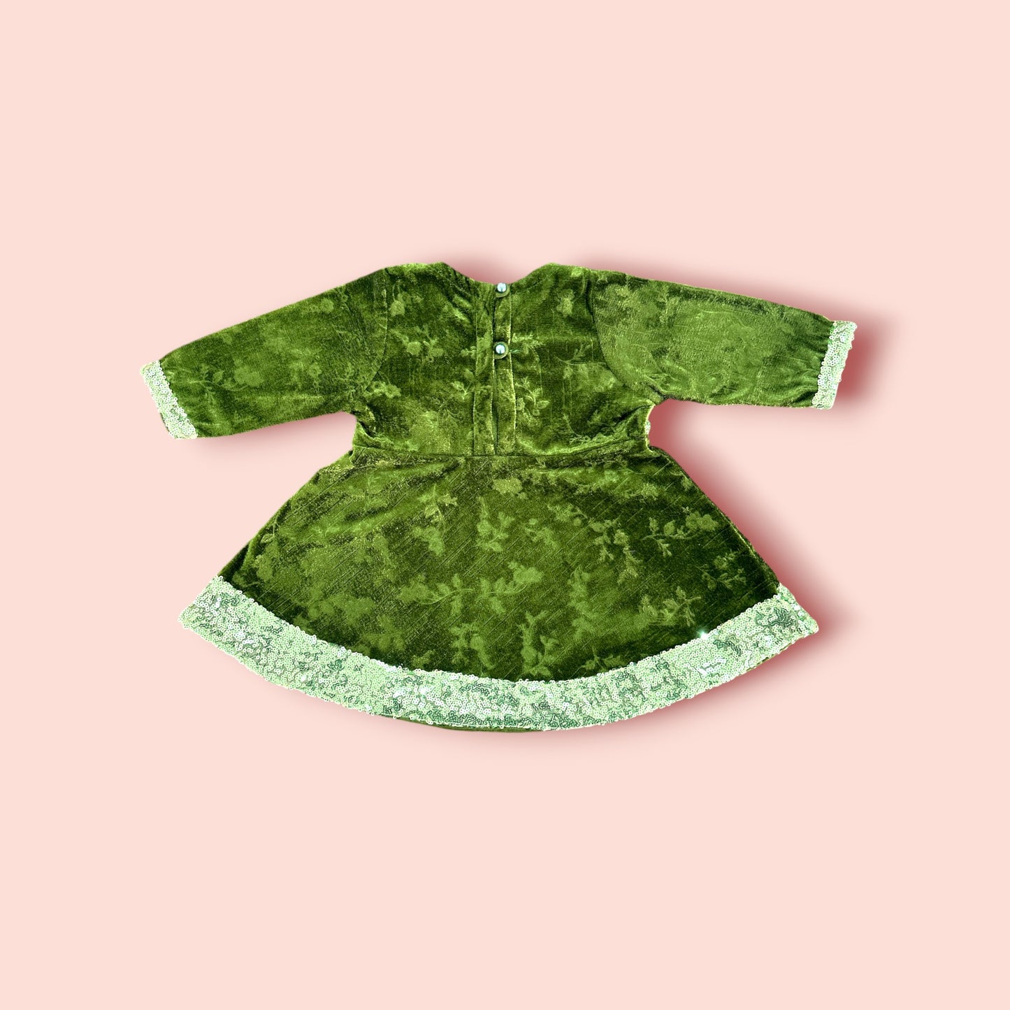 Velvet Sequin Glamour Frock