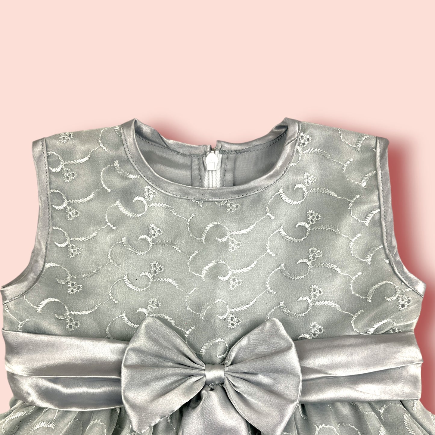 upper section of Beautiful Embroidered Fancy Frock