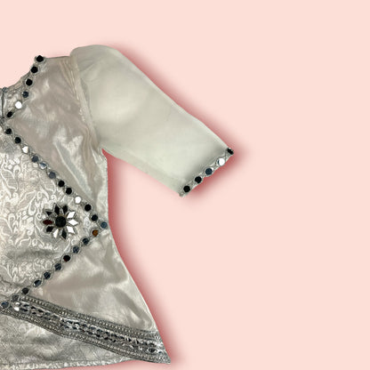 Elevated Elegance "Organza,Jamawar,Katan" 2 PC Set