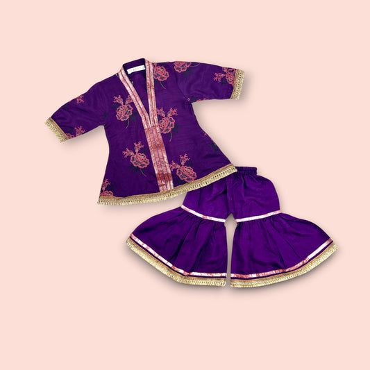 Teen's Traditional Twist "GHARARA" 2 Pc Set