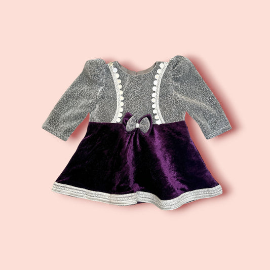 Velvet Fantasy With Moonlight Serenade Frock