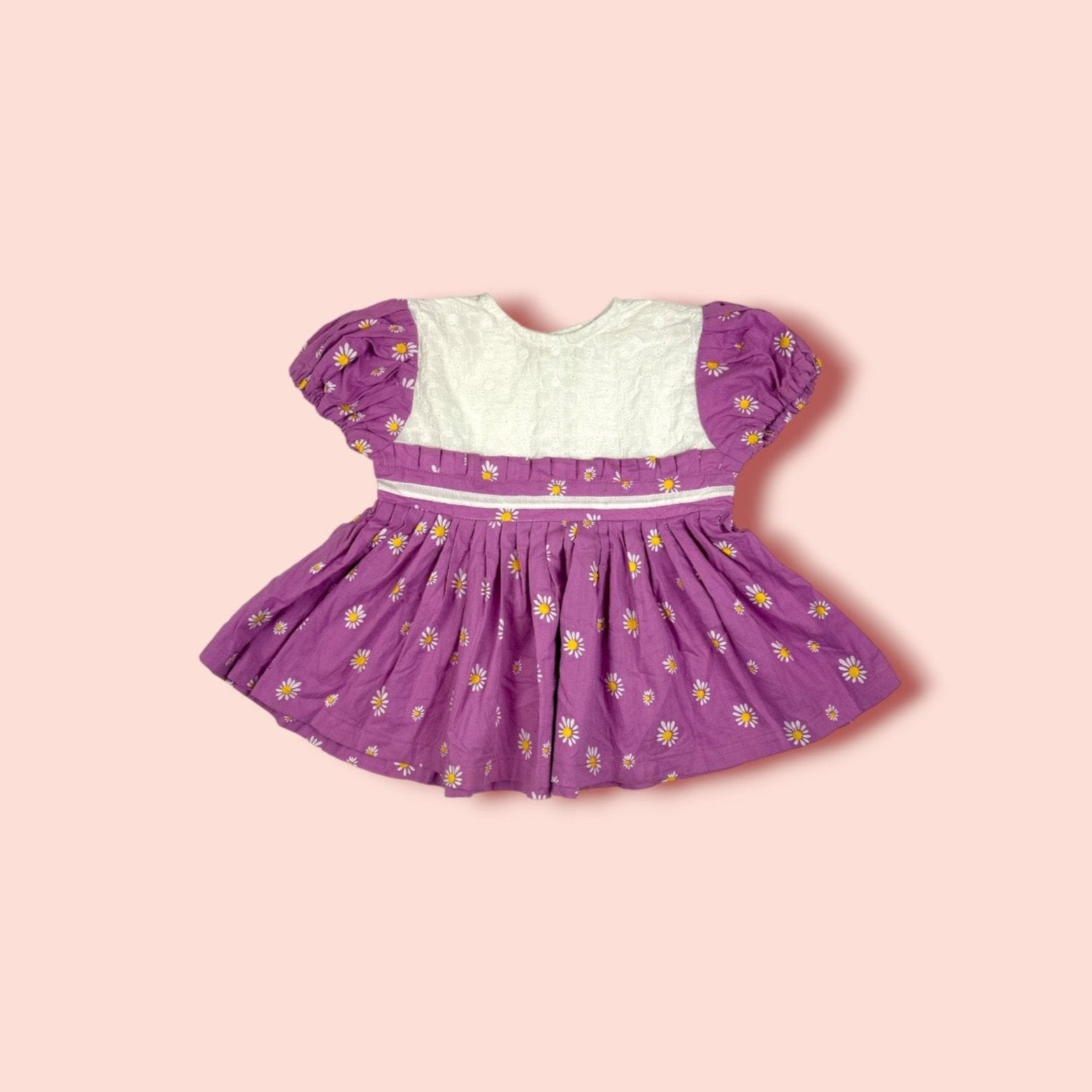 Lawn Embroidered & Fragrant Printed Frock