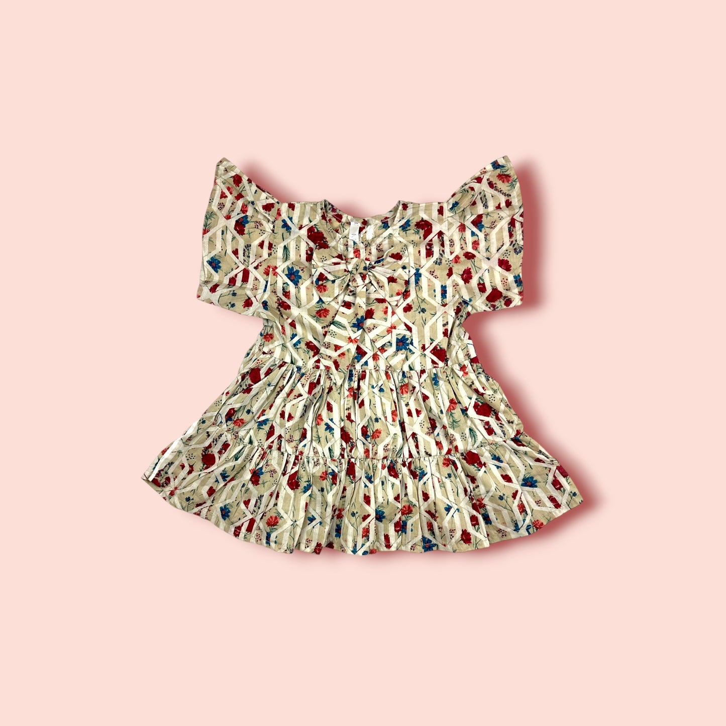 Lawn Summer Flowery Printed Frock