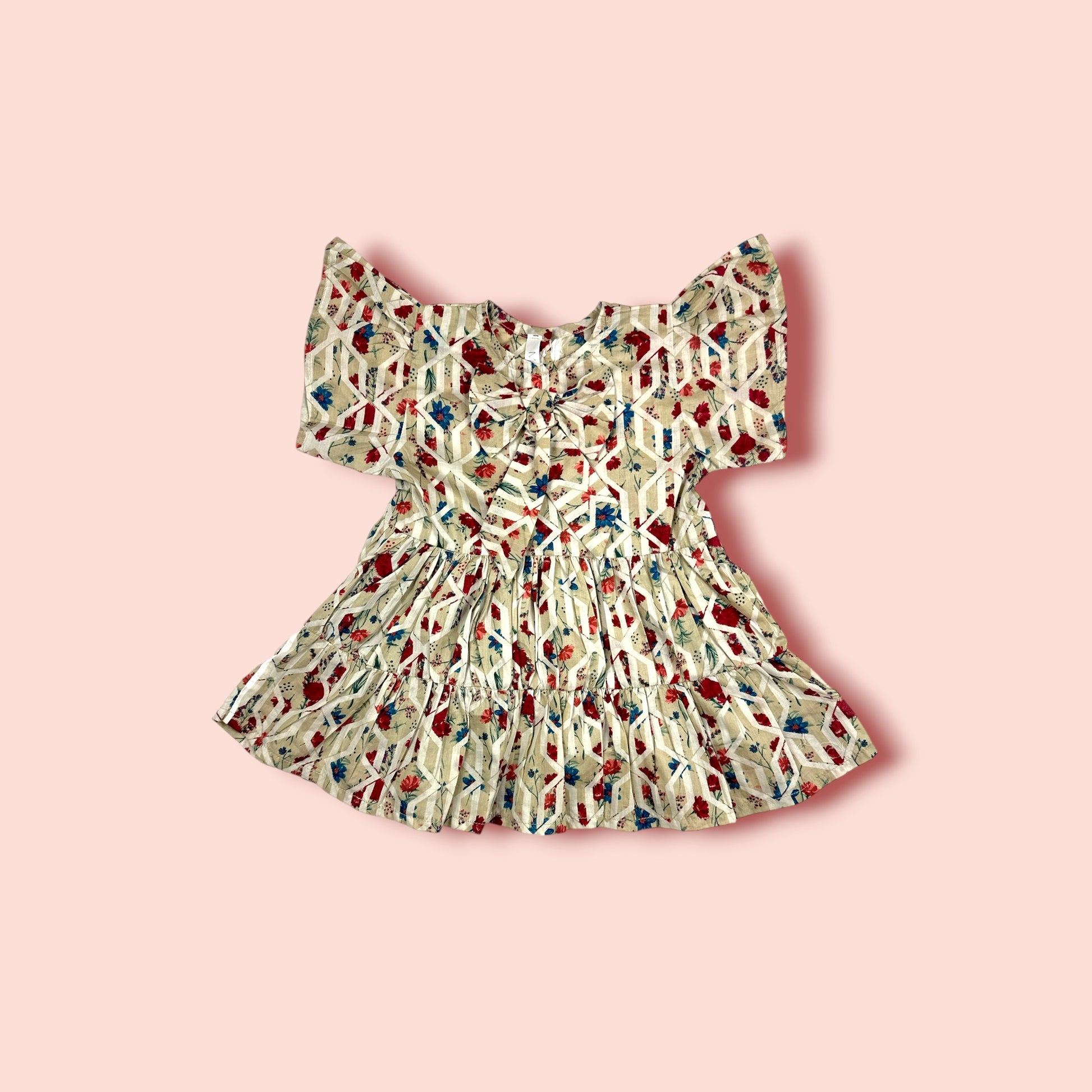 Lawn Summer Flowery Printed Frock