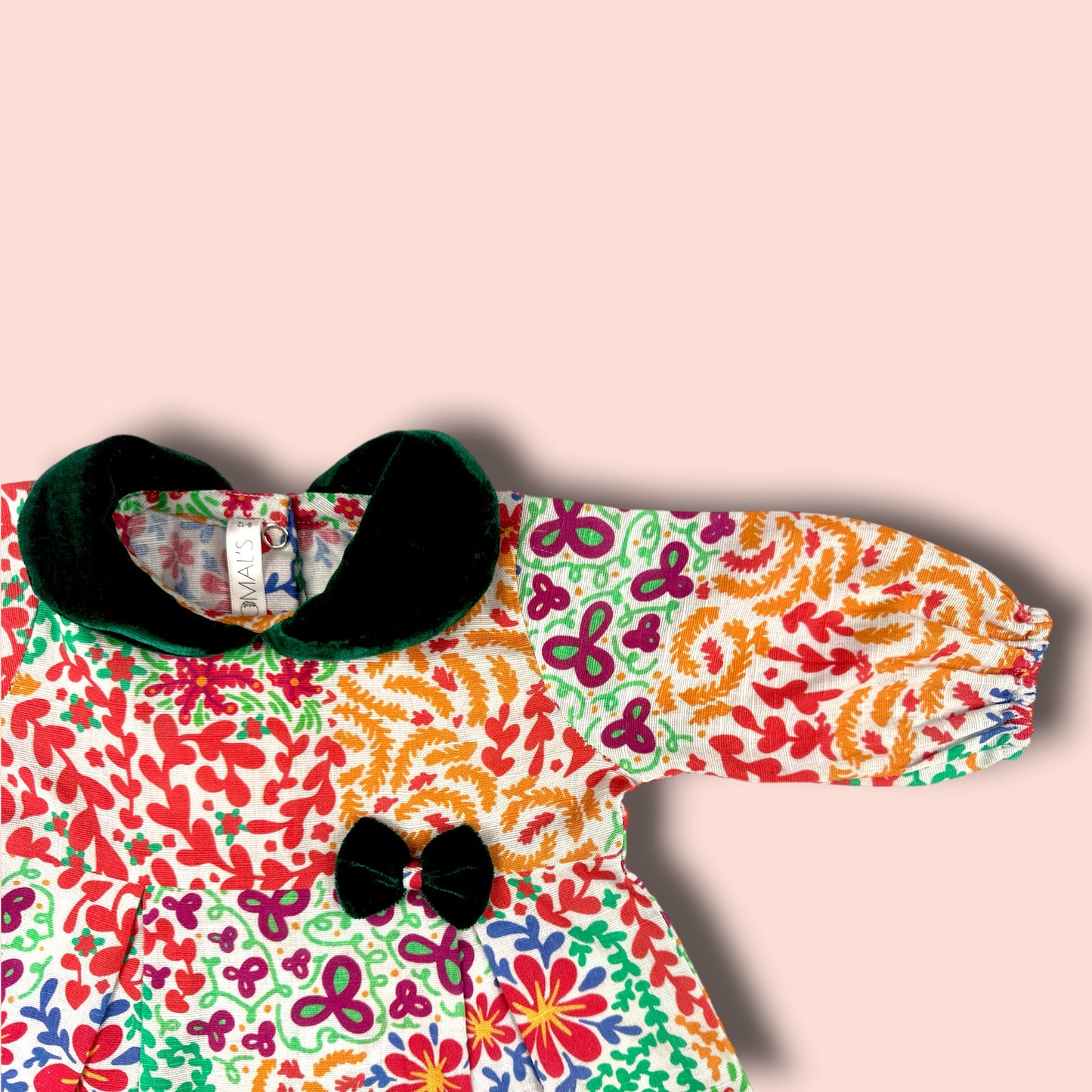 Khadar Kids' Delighted Frock neck view