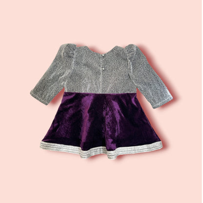 Velvet Fantasy With Moonlight Serenade Frock