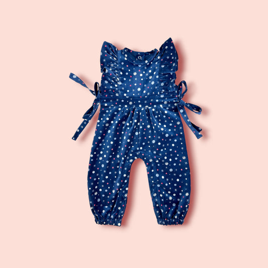 Corduroy Comfort Snowy Style Jumpsuit