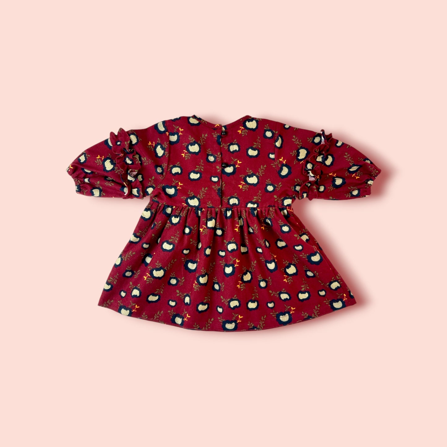 full view of Winter Warmth Woolen Frock