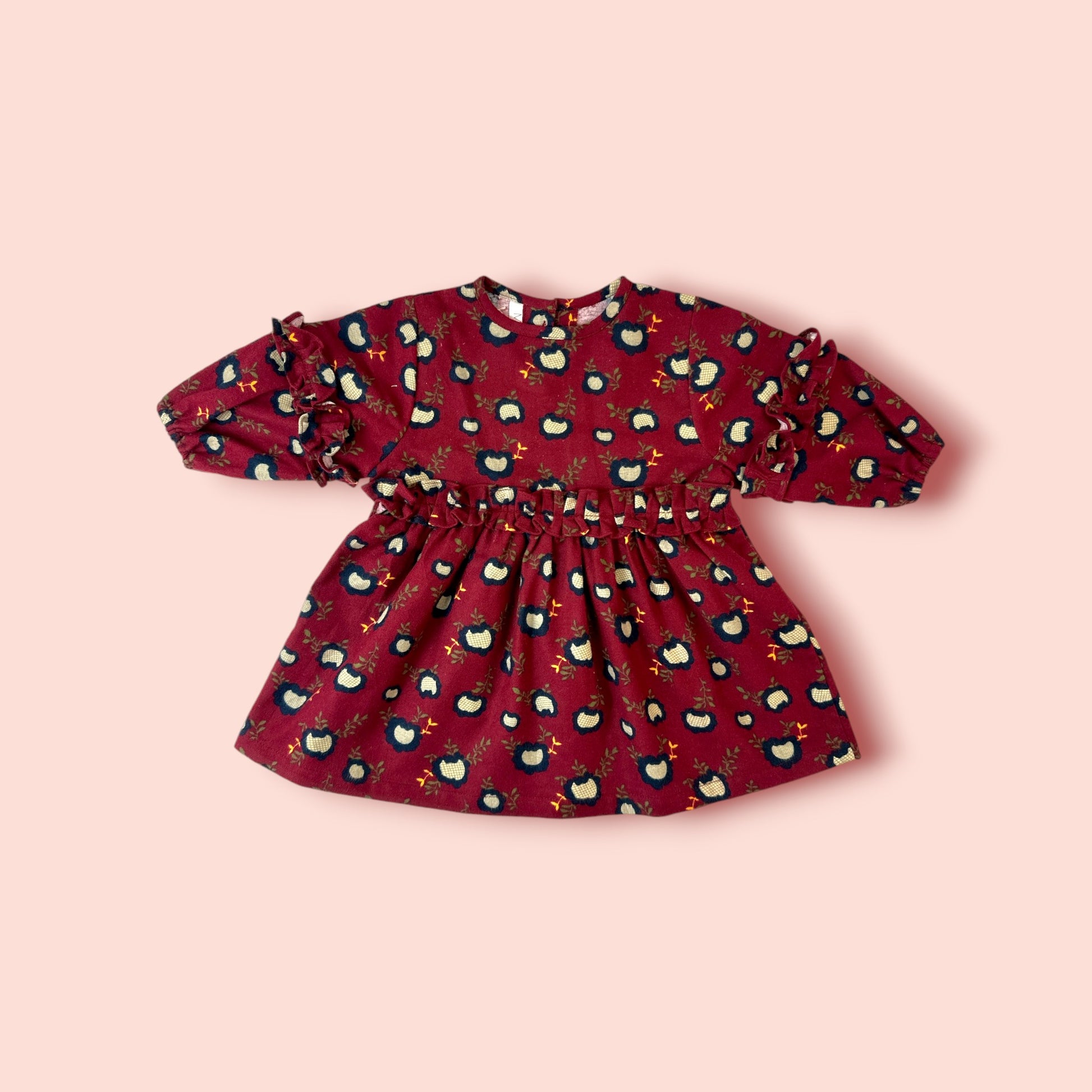 Winter Warmth Woolen Frock