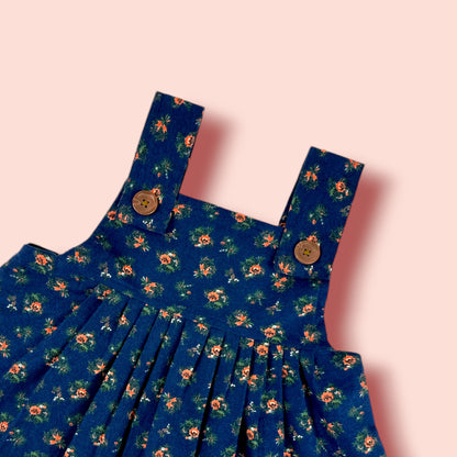 neck view of Woolen Whimsy frock
