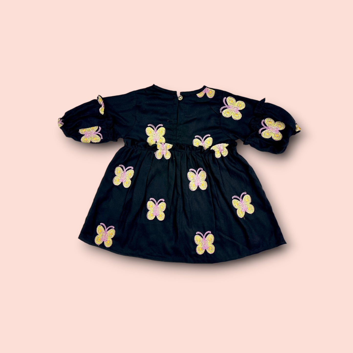 full view of Marina Majesty Embroidered Elegance Frock