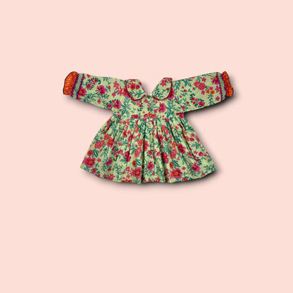 full view of Lawn Printed Premium Quality Frock