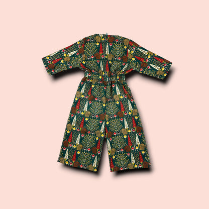 Khadar All In One Comfort Floral Printed Jumpsuit back